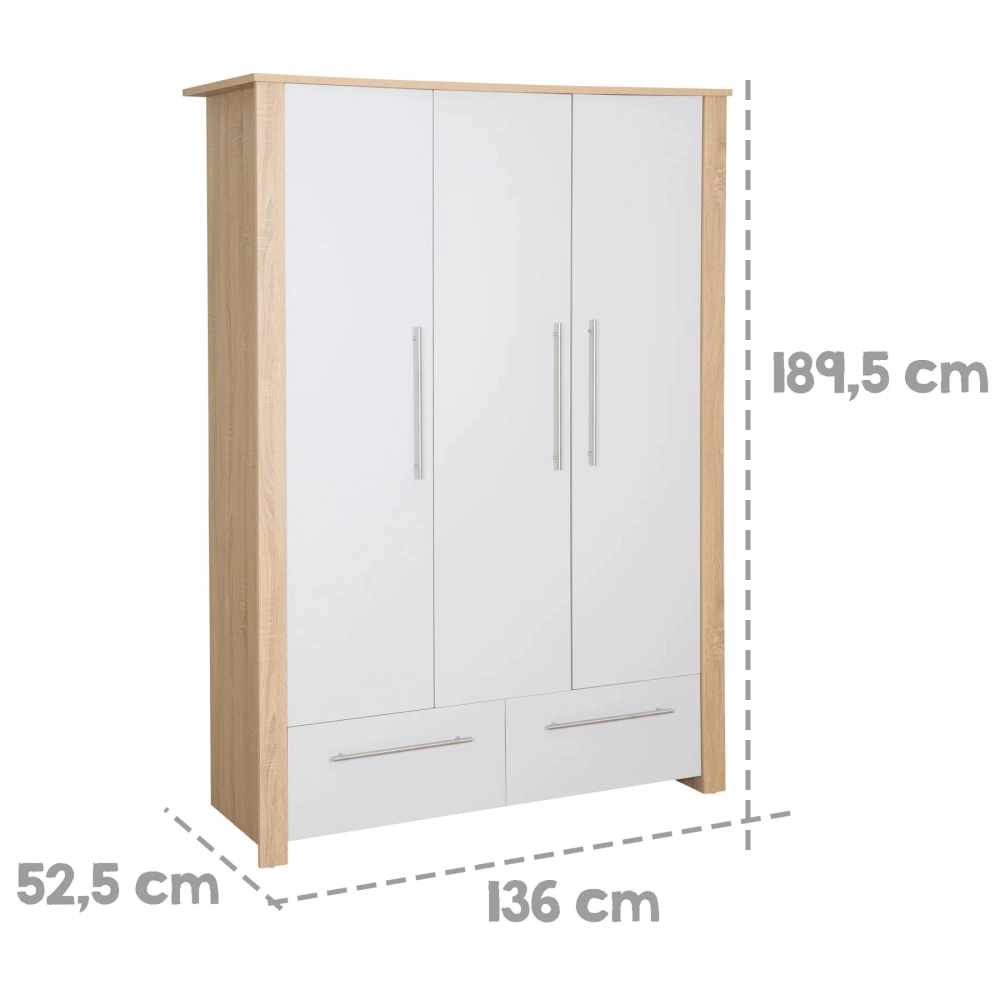 Chambre Roba Matilda - Blanc / Bois