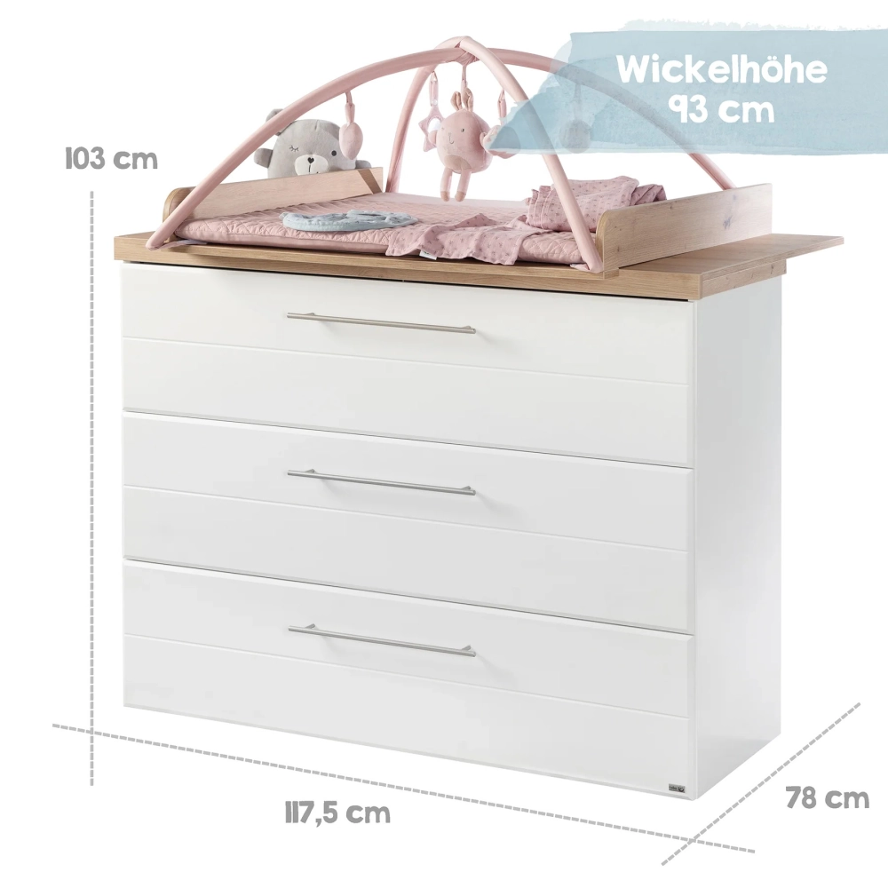 Chambre Roba Nele - Blanc