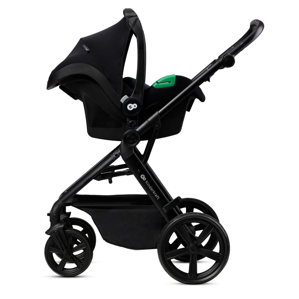 Poussette Trio NEWLY MINK PRO - Kinderkraft - noir