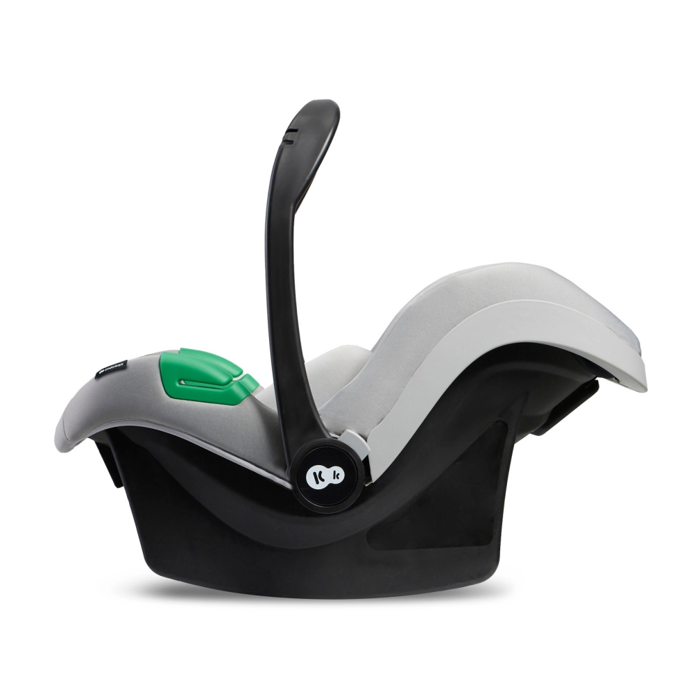 Poussette Kinderkraft Newly + Nacelle + Coque Auto Mink Pro - Moonlight Grey