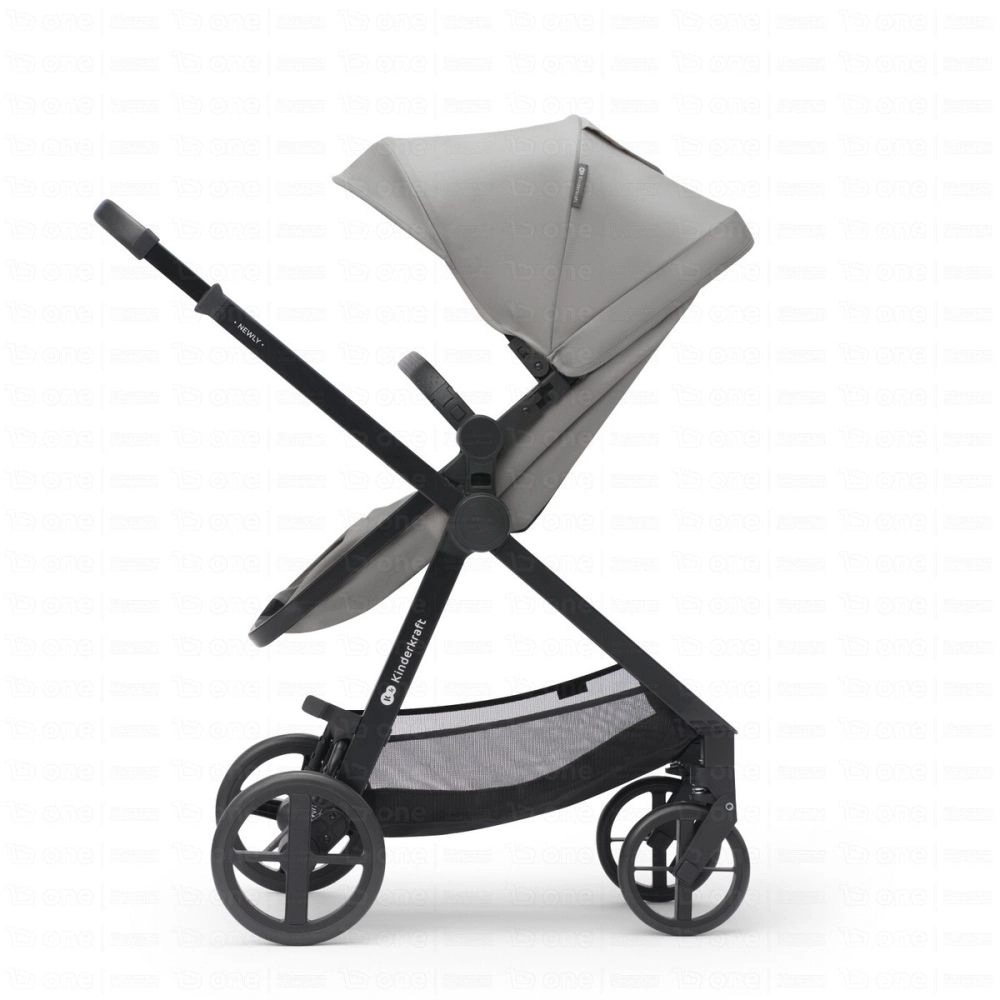 Poussette Trio NEWLY MINK PRO - Kinderkraft - gris