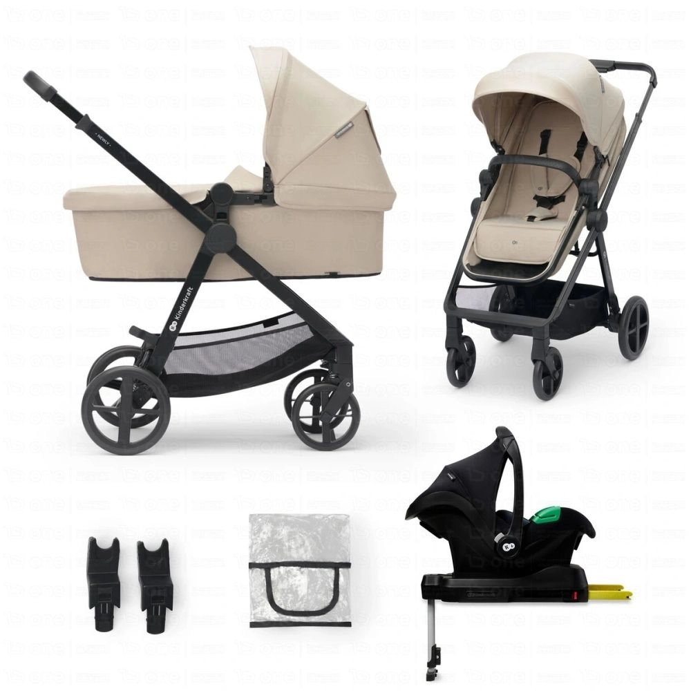 Poussette 4en1 NEWLY - Kinderkraft - beige