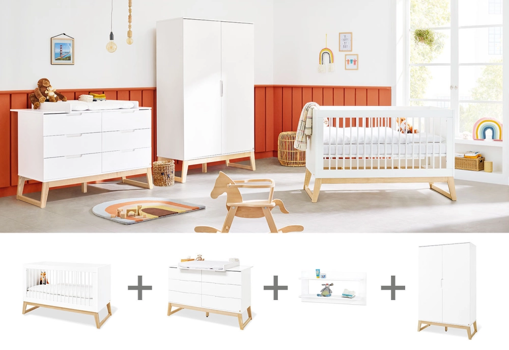 Chambre Bébé 4 Pièces Pinolino Bridge (Large)