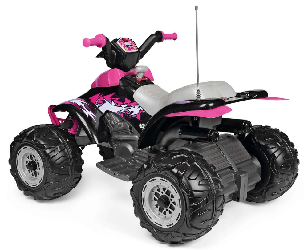 Quad Électrique Peg Perego Corral T-Rex 330W - Pink