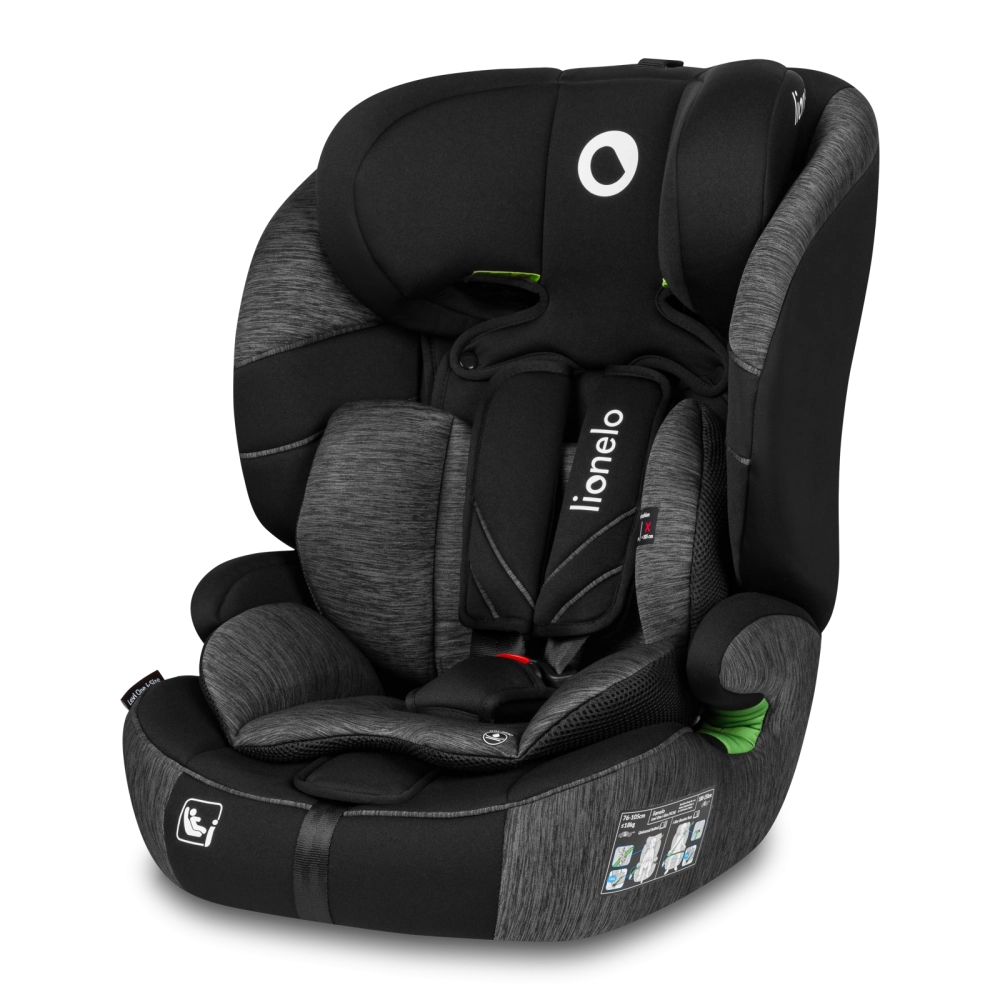 Siège Auto 76-150cm Lionelo Levi One i-Size - Black Grey