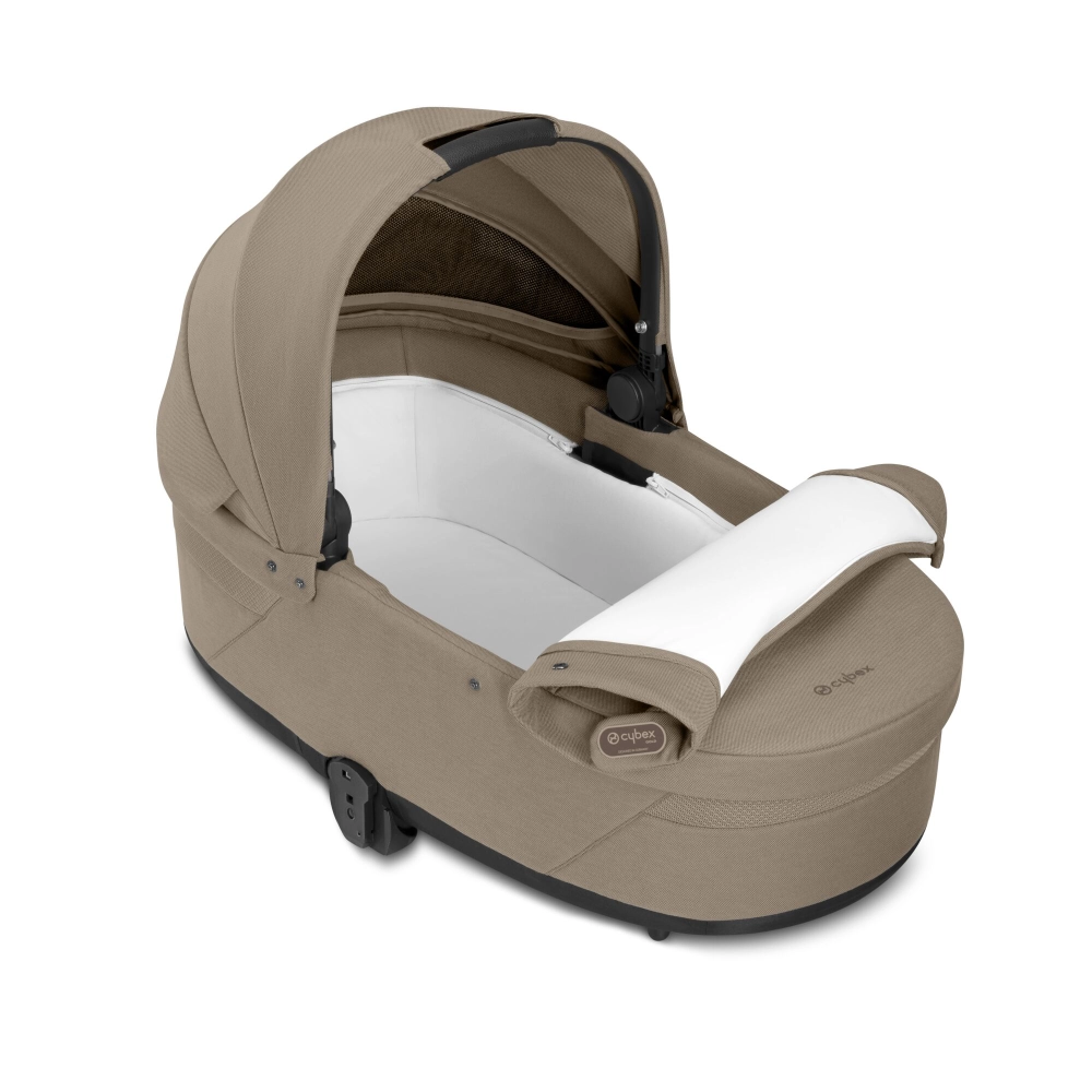 Poussette Cybex Balios S Lux 3 TPE - Almond Beige + Nacelle Cot S Lux