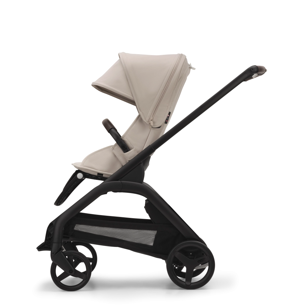 Poussette Bugaboo Dragonfly - Châssis Noir / Canopy Desert Taupe