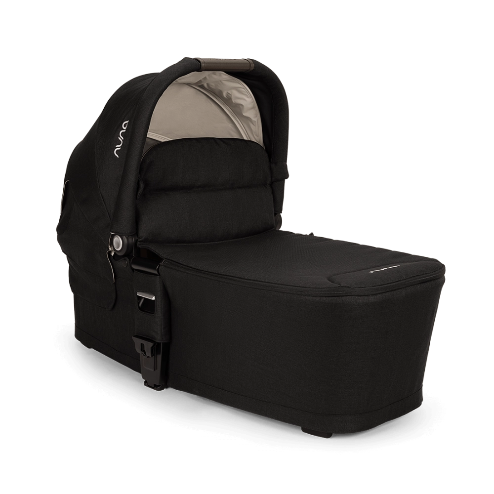 Poussette Nuna Mixx Next + Nacelle + Coque Auto Pipa Next - Caviar/Chocolat