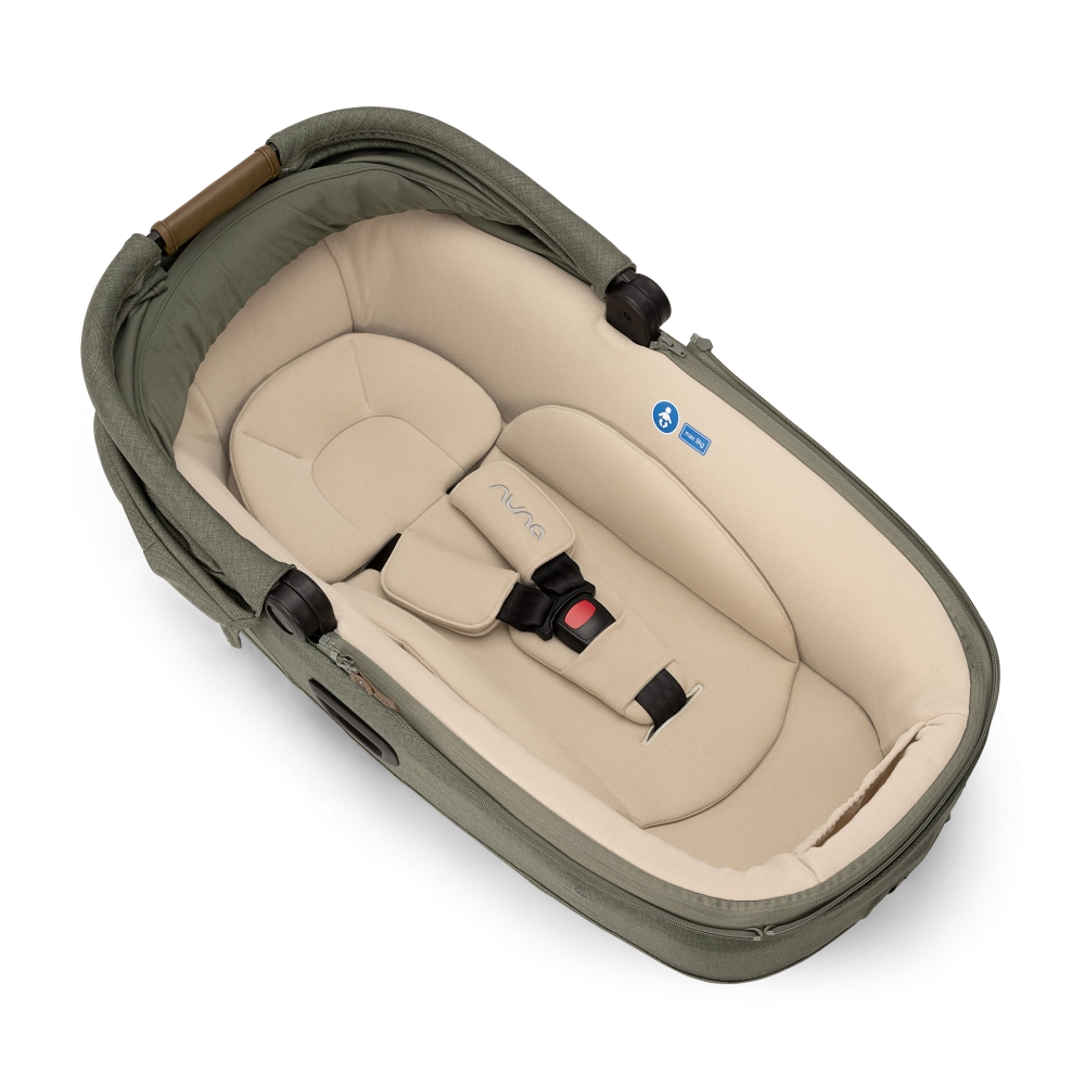 Poussette Nuna Mixx Next + Nacelle Cari Next + Coque Auto Pipa Next - Pine + Base Next