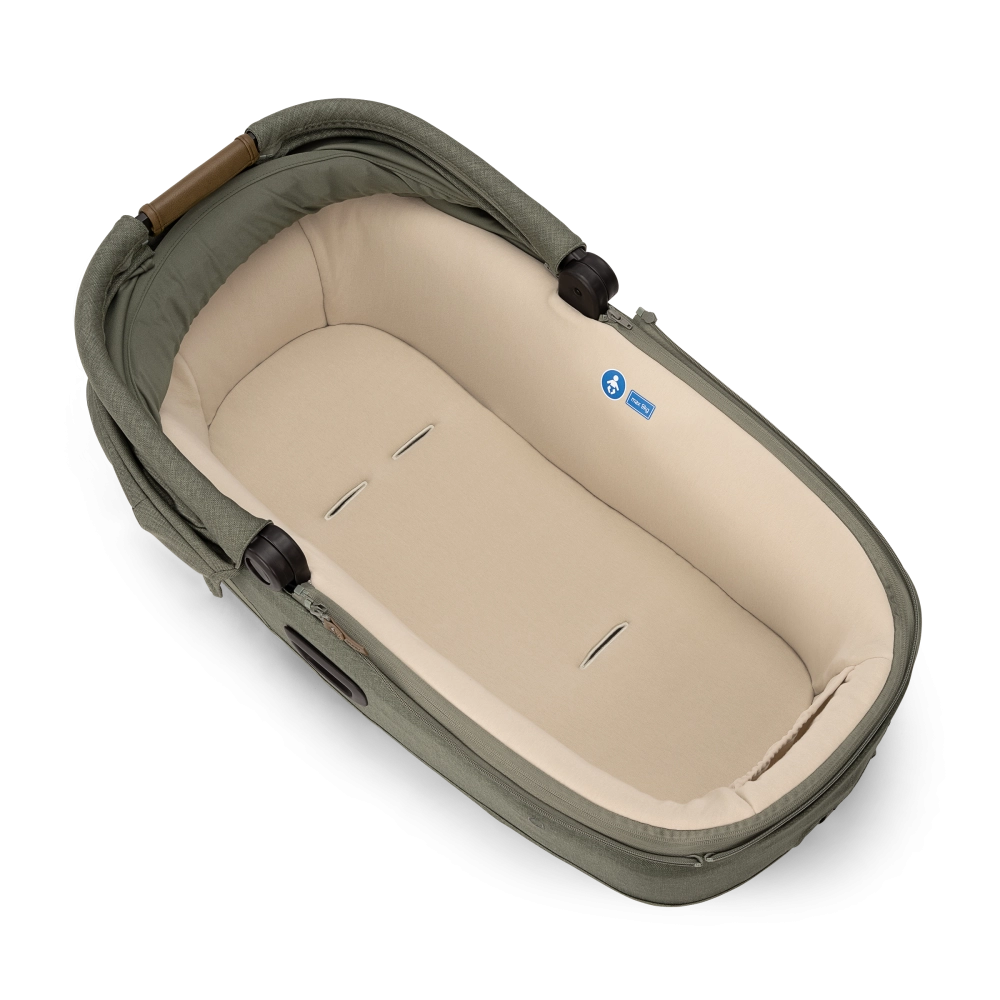 Poussette Nuna Mixx Next + Nacelle Cari Next + Coque Auto Pipa Next - Pine + Base Next