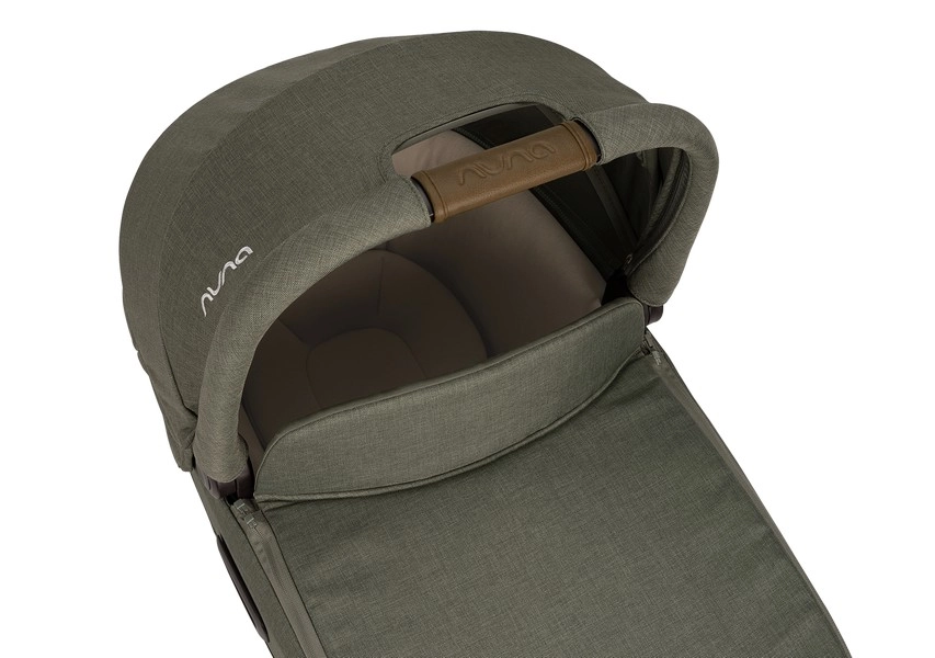 Poussette Nuna Triv Next + Nacelle Cari Next + Coque Auto Pipa Next - Pine + Base Next