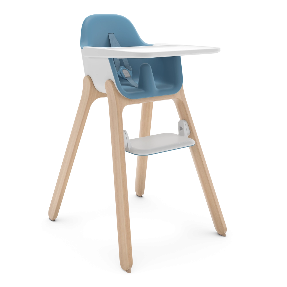 Chaise-Haute UPPAbaby Ciro - Caleb Steel Blue