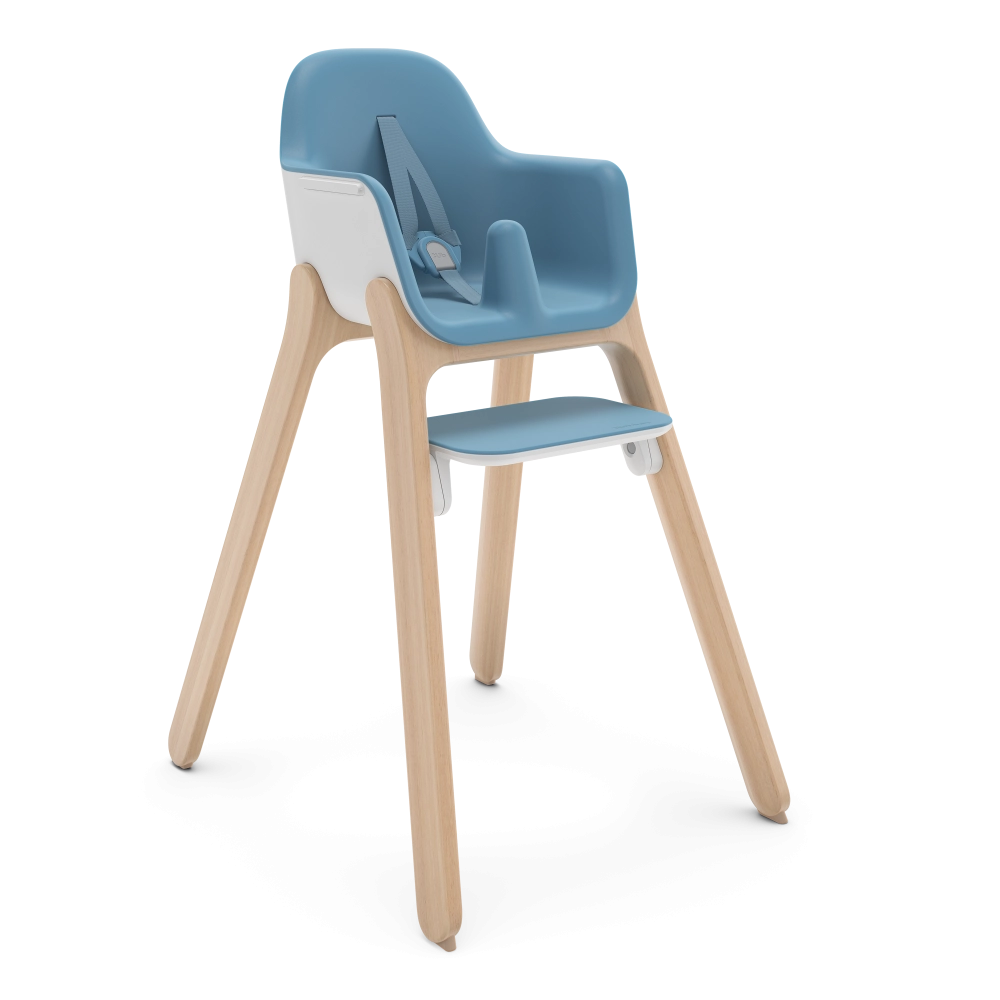Chaise-Haute UPPAbaby Ciro - Caleb Steel Blue