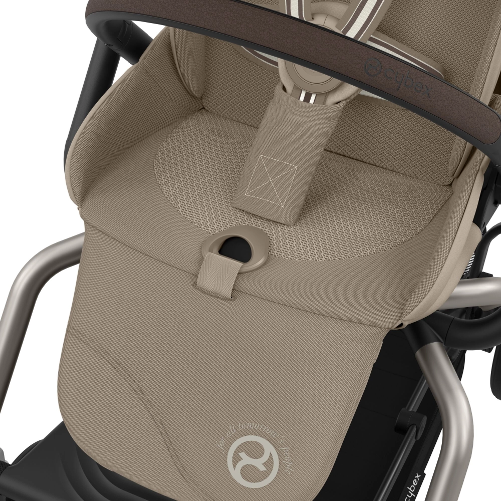 Poussette Cybex Eezy S Twist+ 2  TPE - Almond Beige