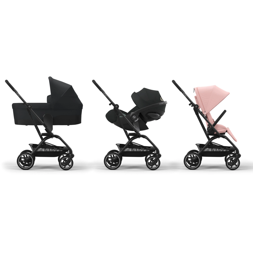 Poussette Cybex Eezy S Twist +2 BLK - Candy Pink