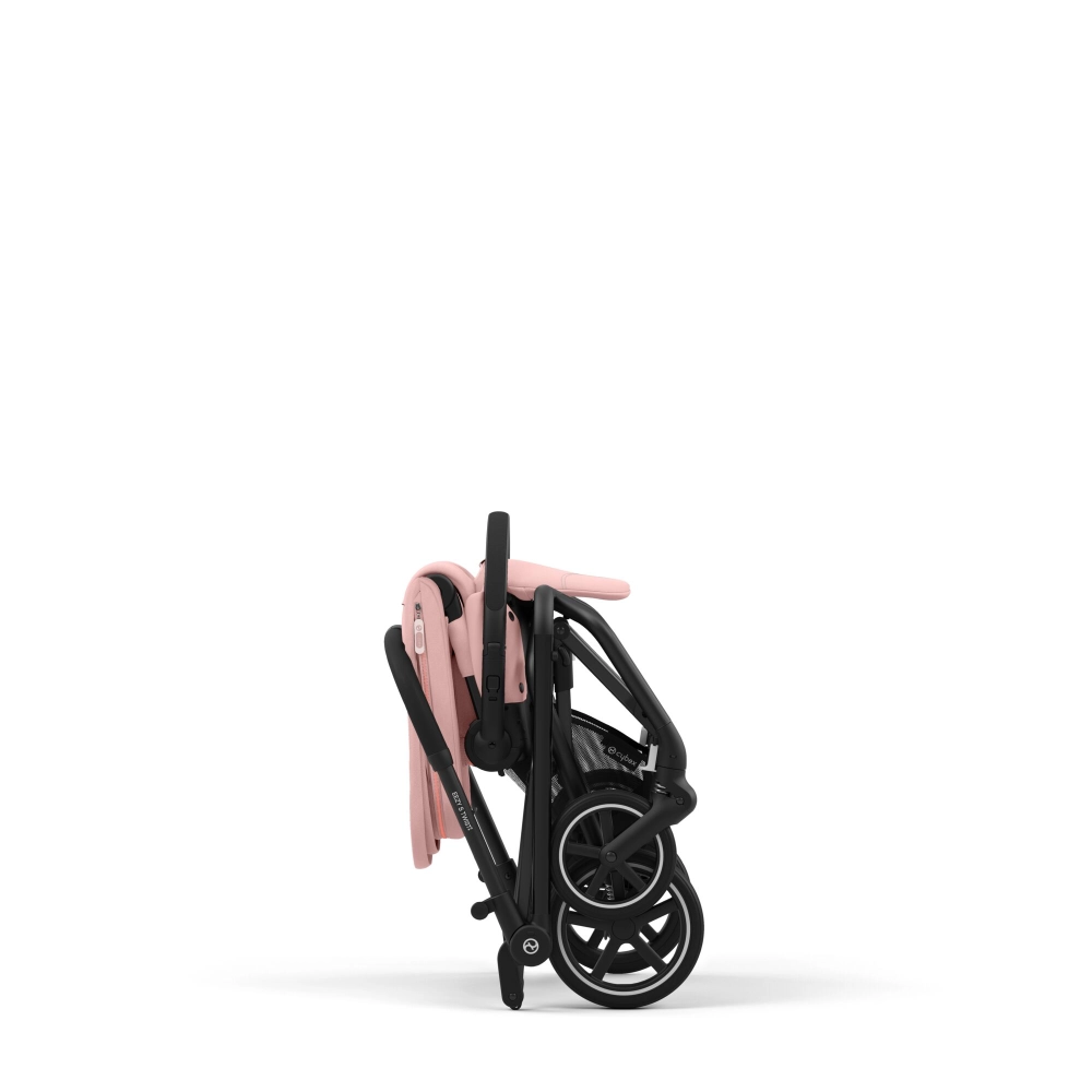 Poussette Cybex Eezy S Twist +2 BLK - Candy Pink + Nacelle Cybex Cot S - Moon Black
