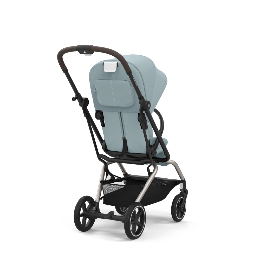 Poussette Cybex Eezy S Twist+ 2 TPE - Stormy Blue + Nacelle Cybex Cot S - Stormy Blue