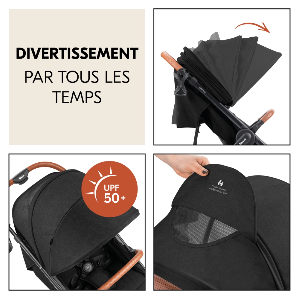 Poussette Hauck Uptown - Black