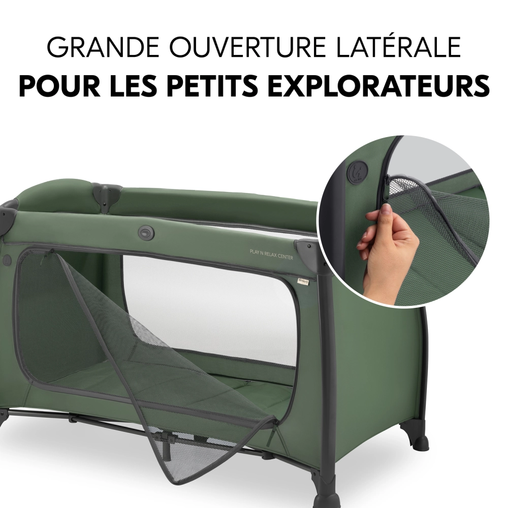 Lit Parapluie Hauck Play N Relax Center - Dark Green