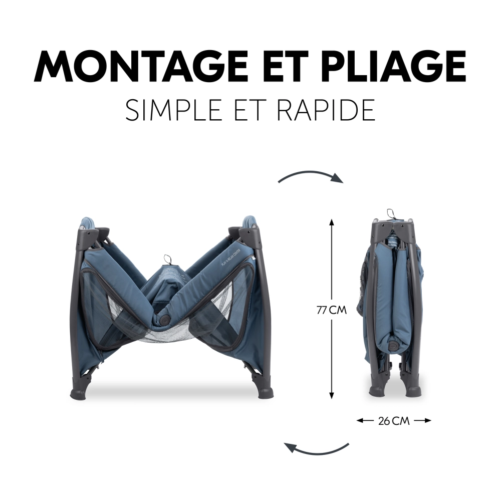 Lit Parapluie Hauck Play N Relax Center - Dark Blue