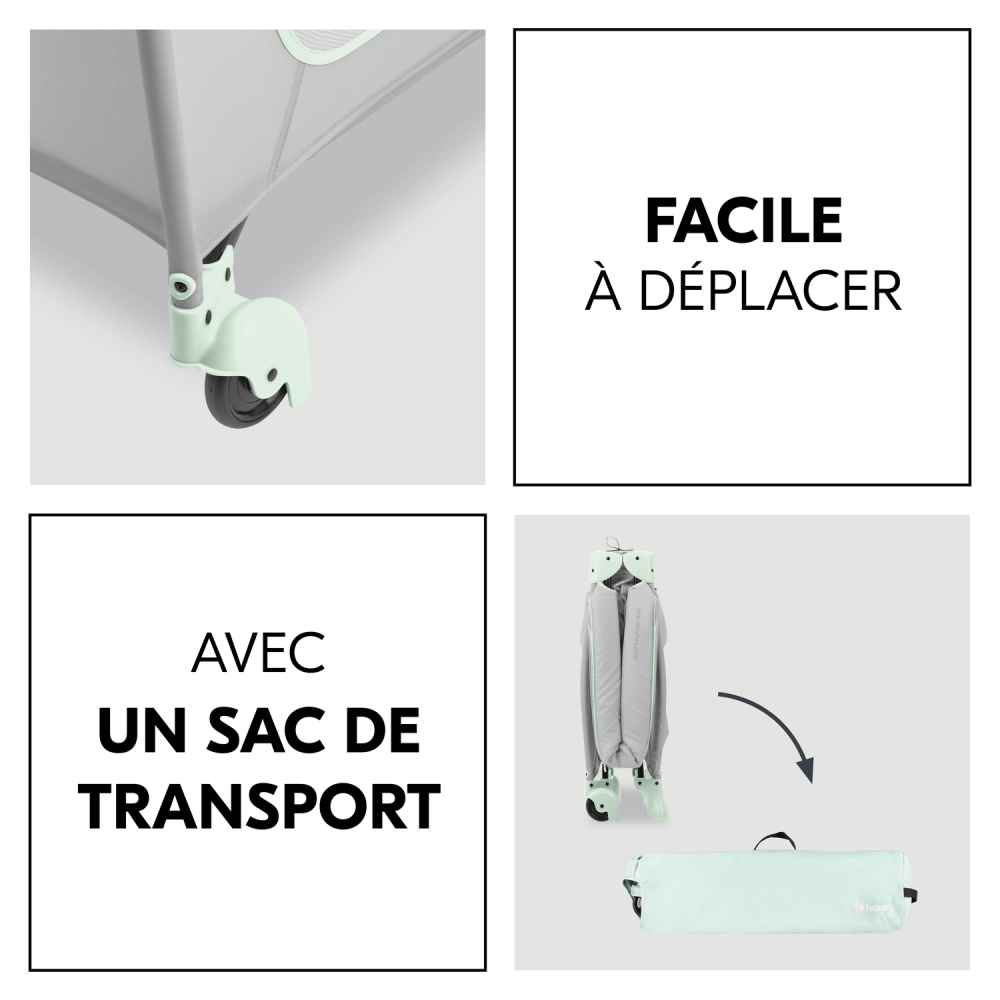 Lit Parapluie Hauck Sleep N Play Go Plus - Mint