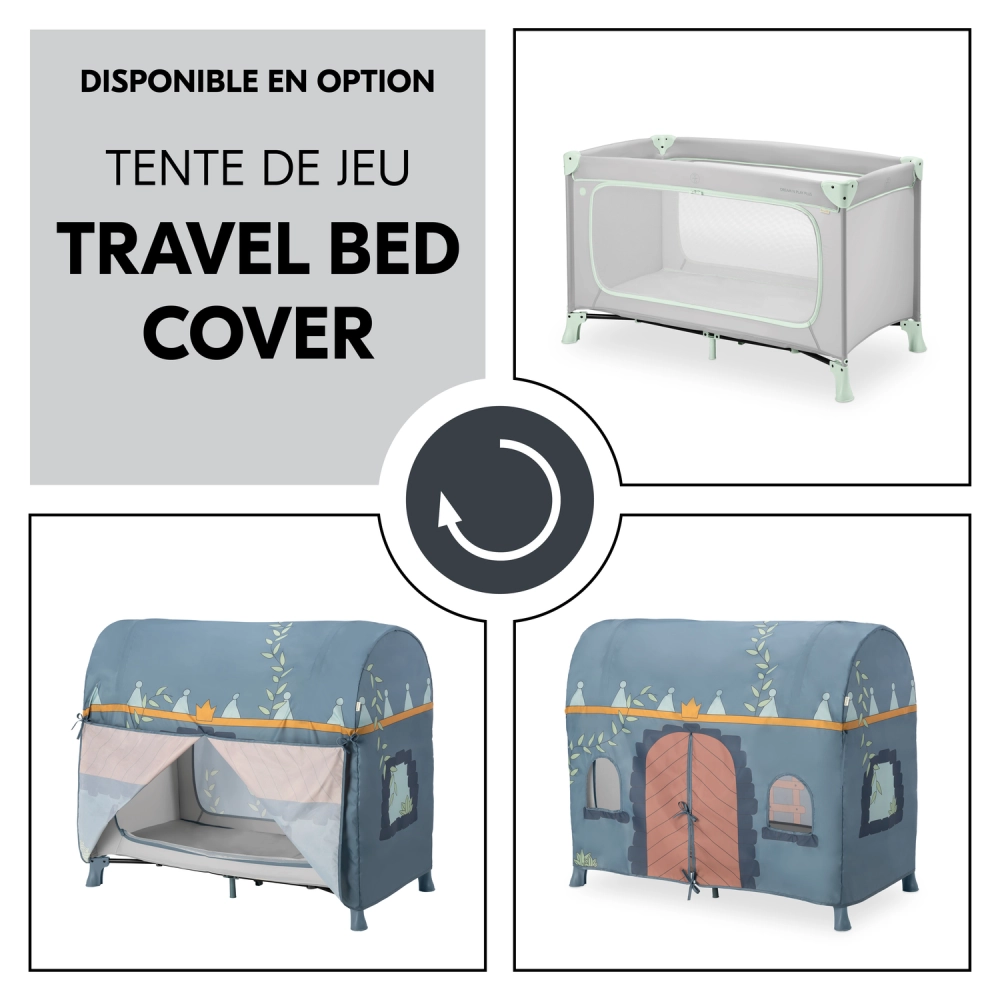 Lit Parapluie Hauck Dream N Play Plus - Mint