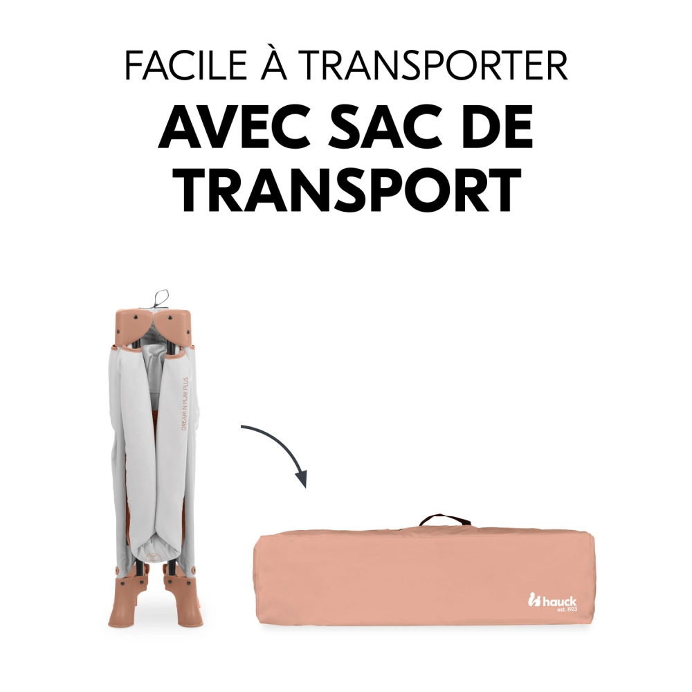 Lit Parapluie Hauck Dream N Play Plus - Cork