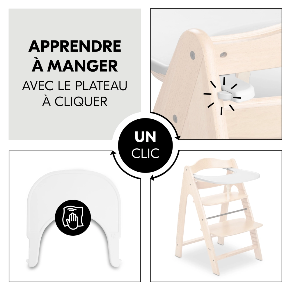 Chaise Haute Hauck Arketa - Beech