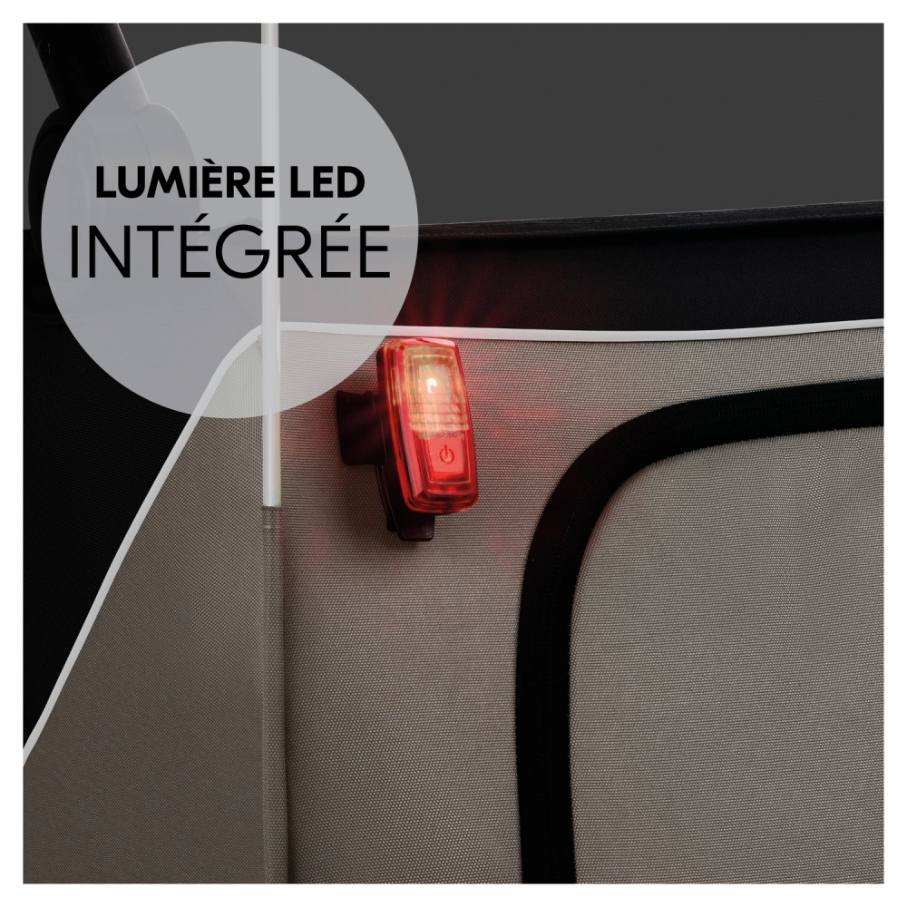 Remorque Vélo Hauck Dryk Duo Plus - Black