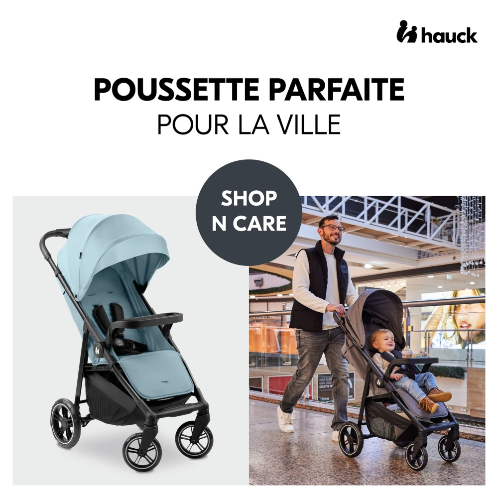 Poussette Hauck Shop N Care - Dusty Blue