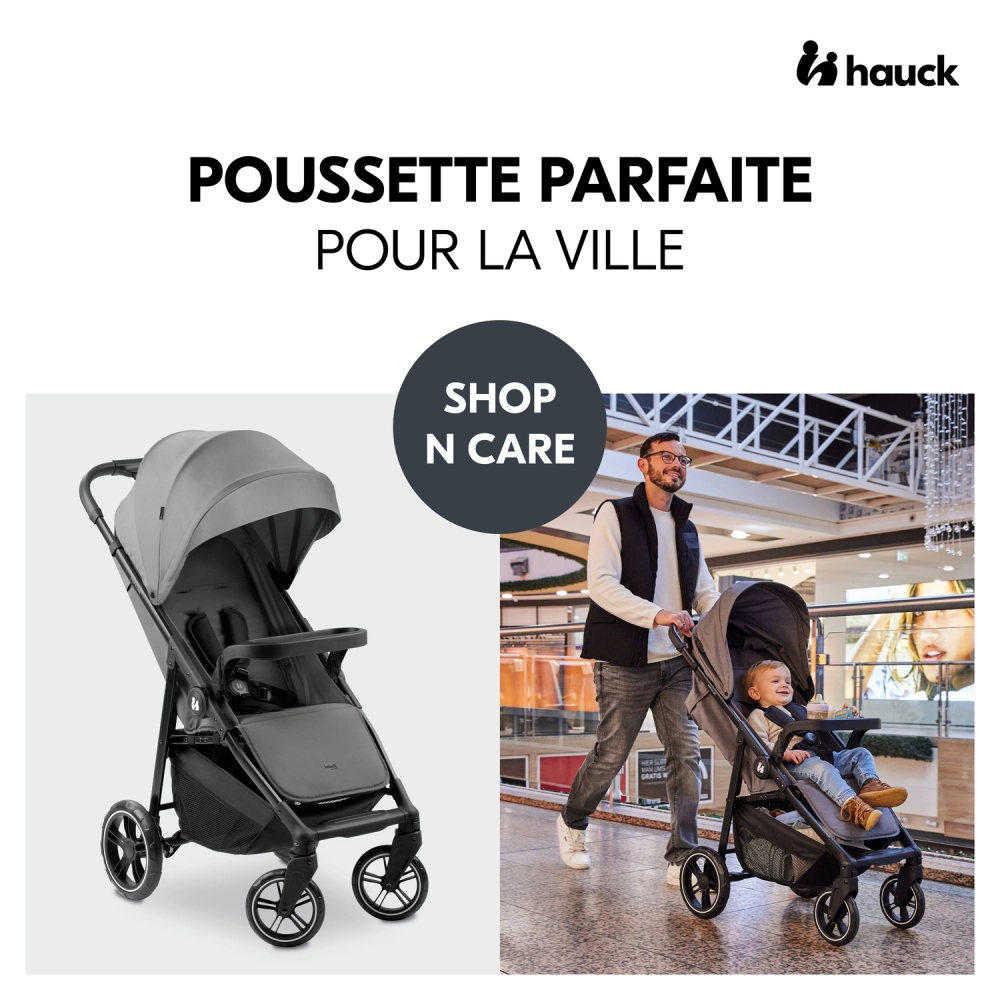 Poussette Hauck Shop N Care - Grey