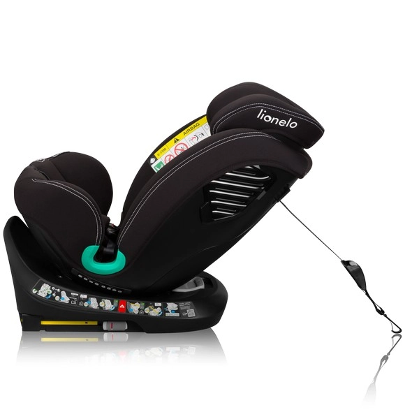 Siège Auto 40-150cm Lionelo Bastiaan One i-Size - Black Carbon