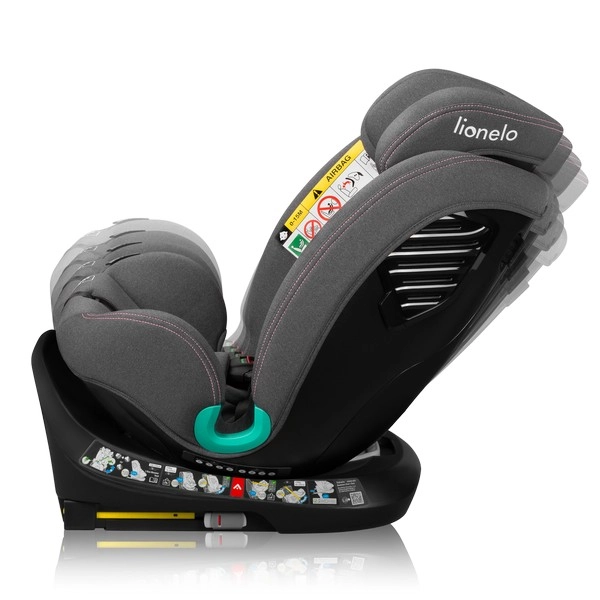 Siège Auto 40-150cm Lionelo Bastiaan One i-Size - Pink Rose