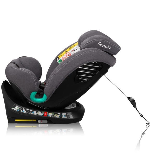 Siège Auto 40-150cm Lionelo Bastiaan One i-Size - Grey Stone