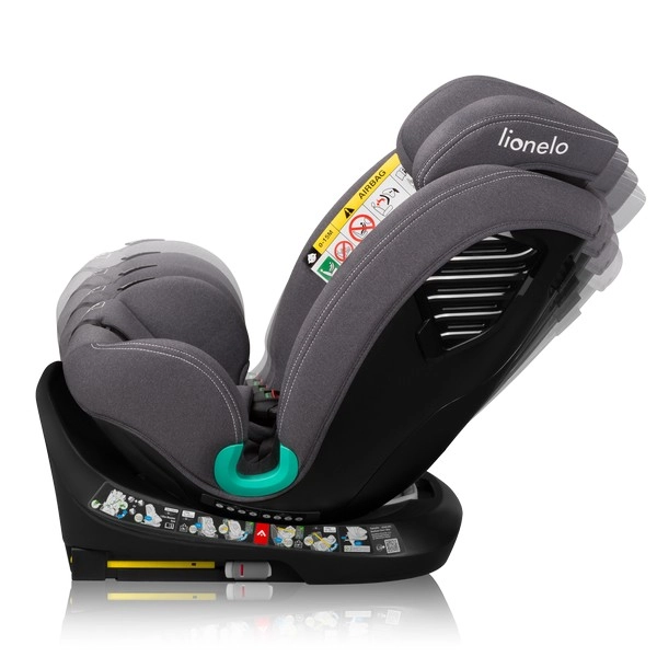 Siège Auto 40-150cm Lionelo Bastiaan One i-Size - Grey Stone