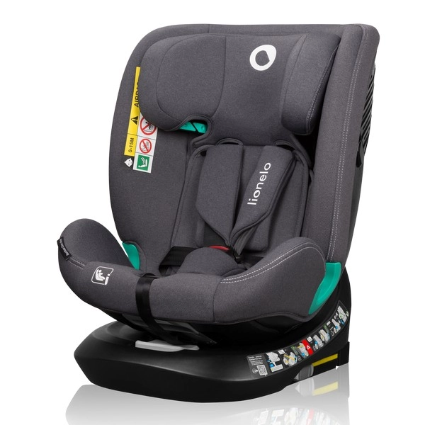 Siège Auto 40-150cm Lionelo Bastiaan One i-Size - Grey Stone