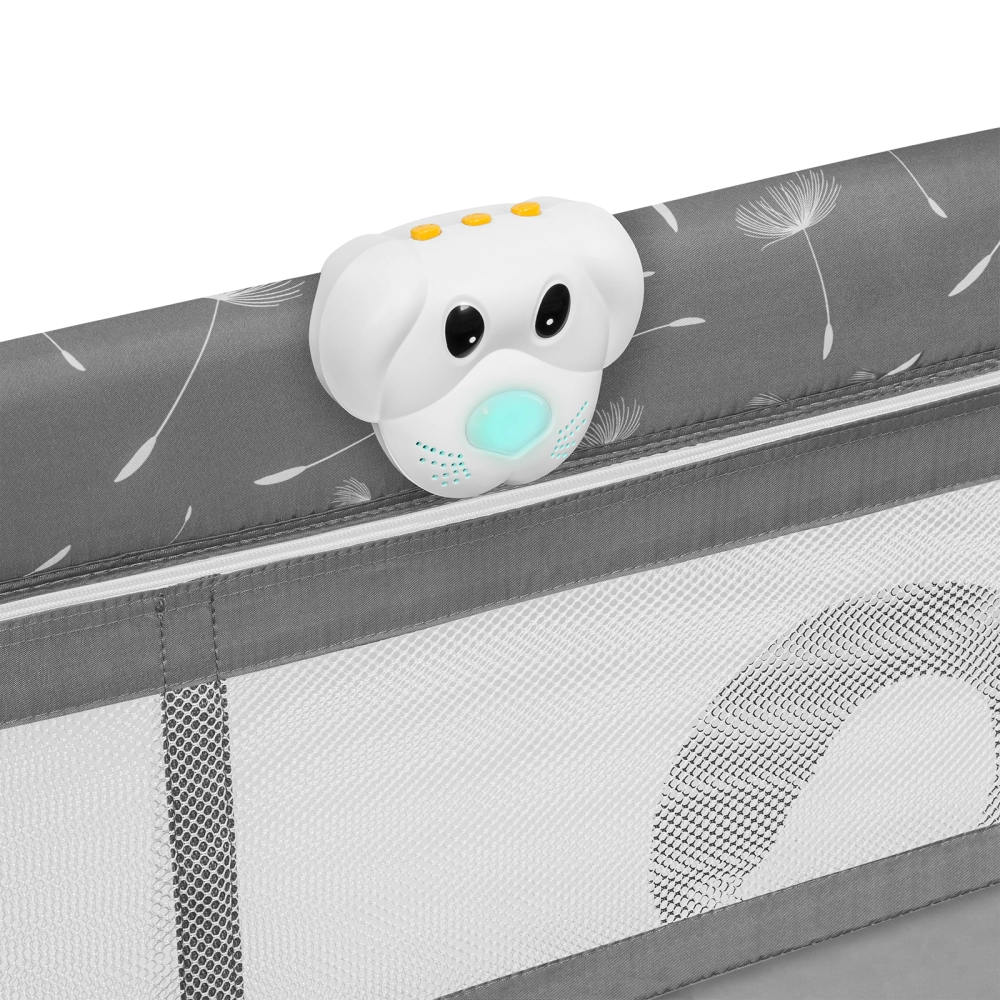 Lit Parapluie Lionelo Sven Plus - Grey Concrete