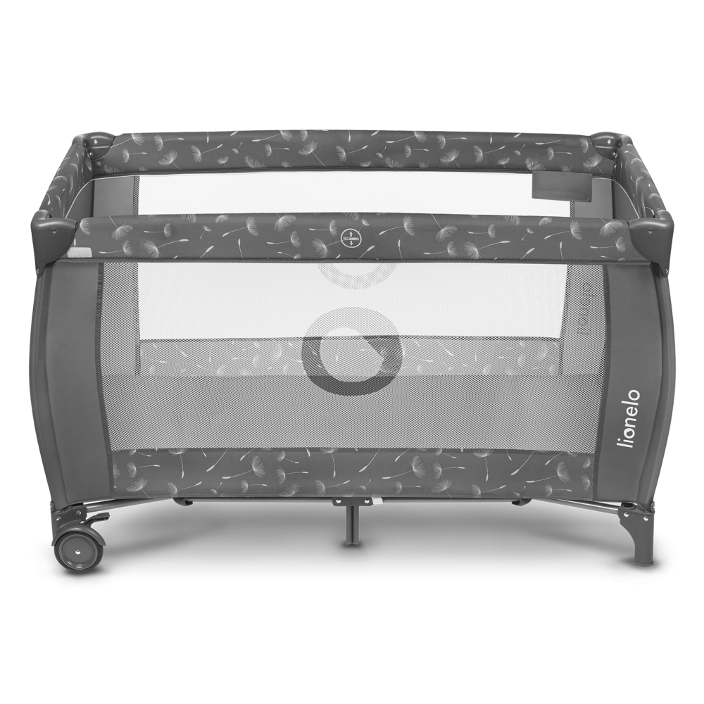 Lit Parapluie Lionelo Sven Plus - Grey Concrete