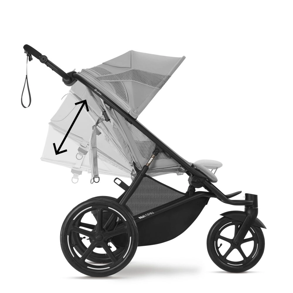 Poussette Sport Avi Spin - CYBEX - Fog Grey