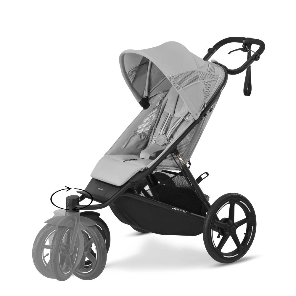 Poussette Sport Avi Spin - CYBEX - Fog Grey