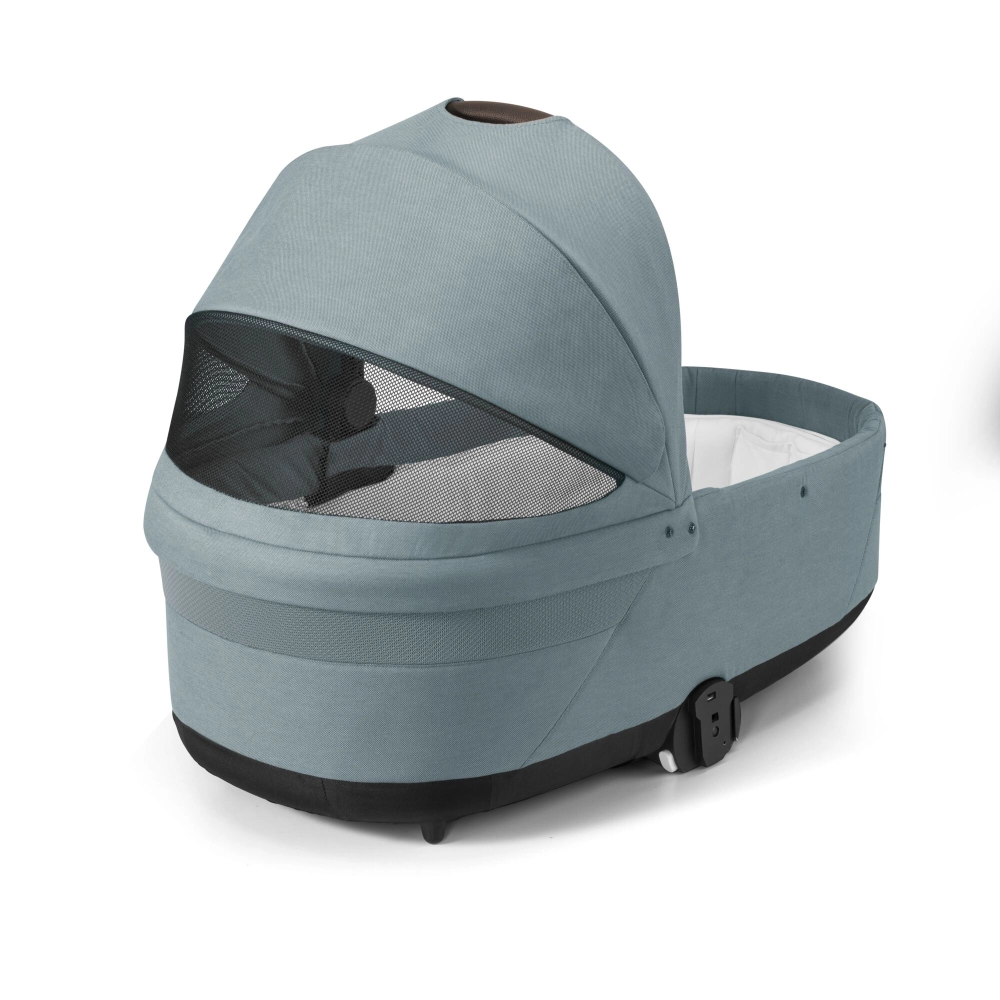 Poussette Cybex Balios S Lux 2 TPE - Stormy Blue + Nacelle Cot S Lux + Coque Auto Cloud G i-Size - Stormy Blue (Plus) + Base G + Accessoires