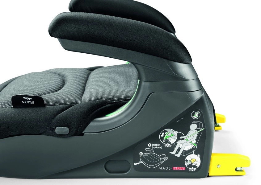 Siège Auto 125-150cm Peg Perego Viaggio 2-3 Shuttle - Licorice