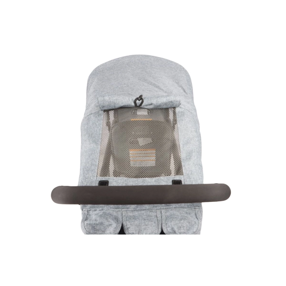 Poussette 3 Places Familidoo Lidoo H3E + Ergondrive - Full Grey