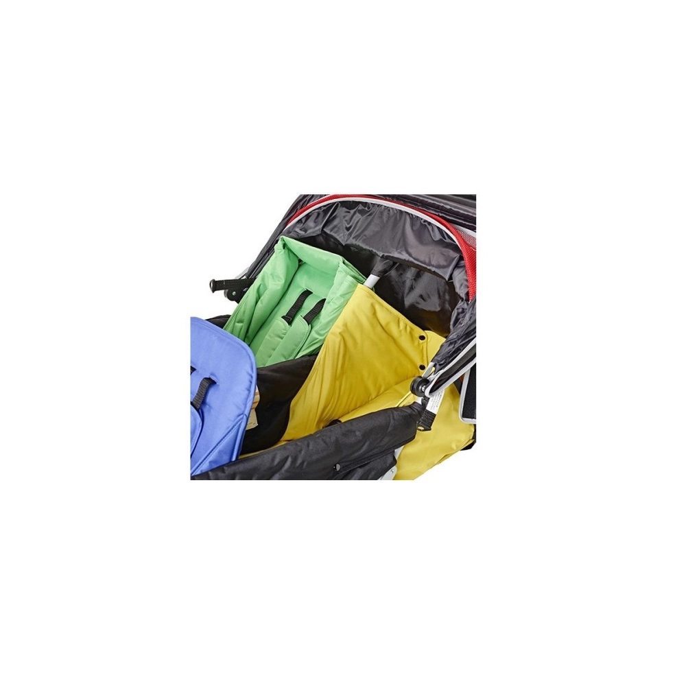 Poussette 4 Places Familidoo Lidoo Star - Full Grey