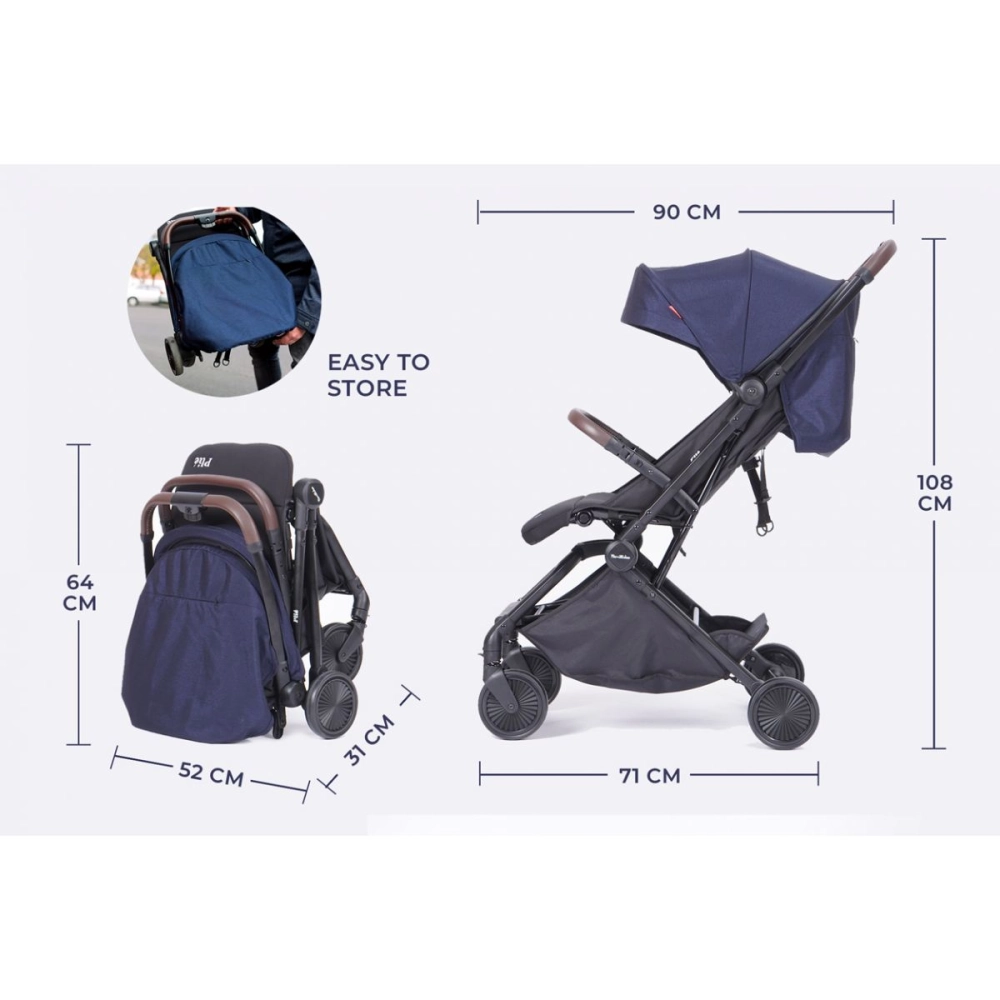 Poussette Familidoo Lidoo One - Blue
