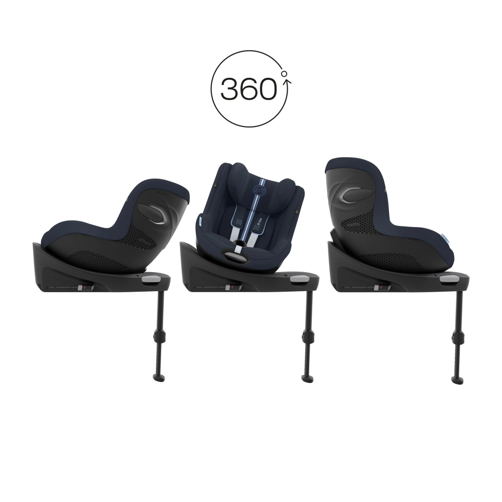 Siege Auto 61-105cm Cybex Sirona Gi i-Size avec base incluse - Almond Beige (Plus)