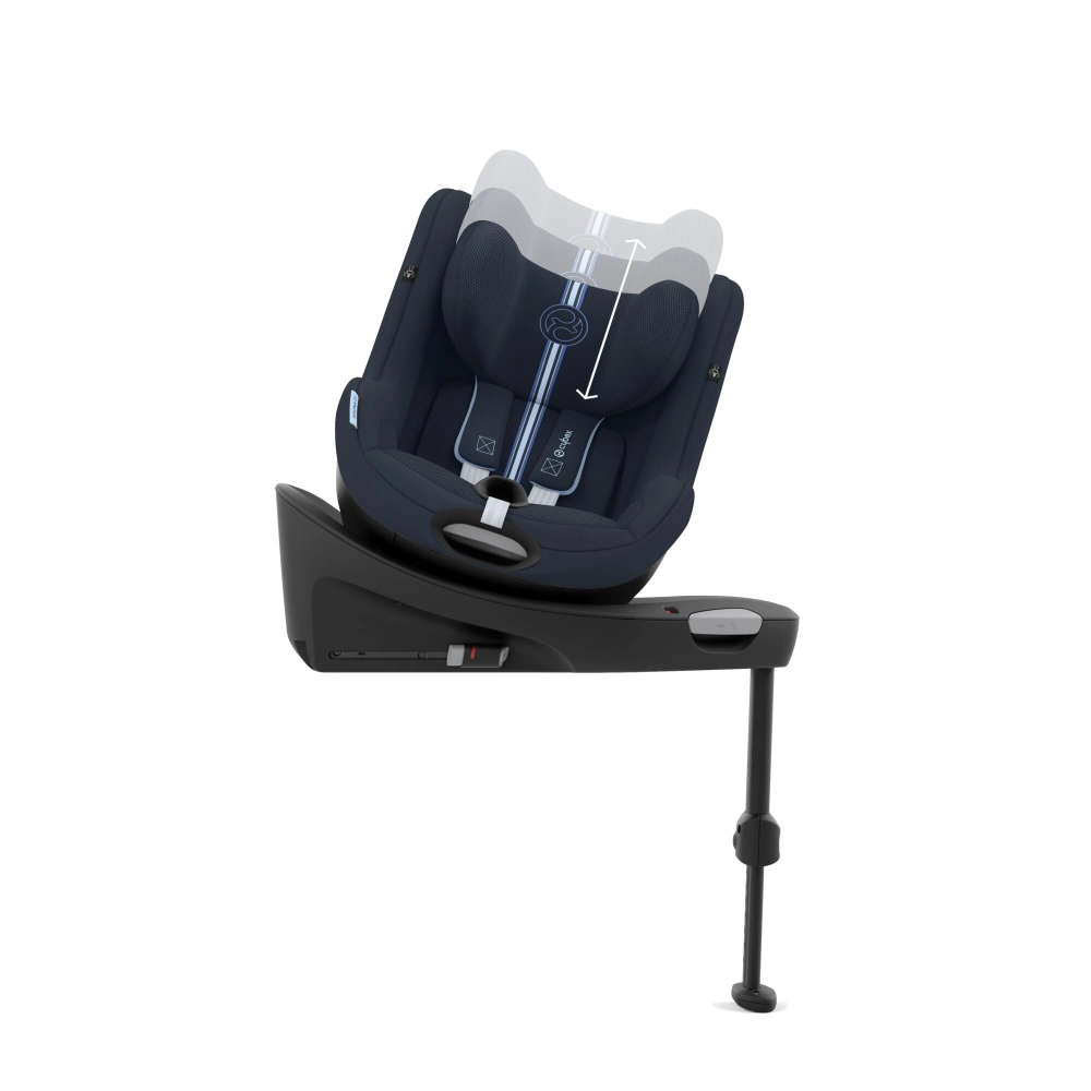 Siege Auto 61-105cm Cybex Sirona Gi i-Size Plus avec base incluse - Stormy Blue (Plus)