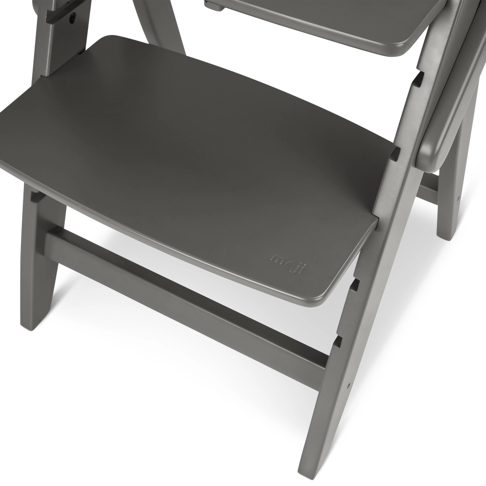 Set All in One Moji Chaise-Haute Yippy - Cloud + Assise Nouveau-Né - Birch + Accessoires