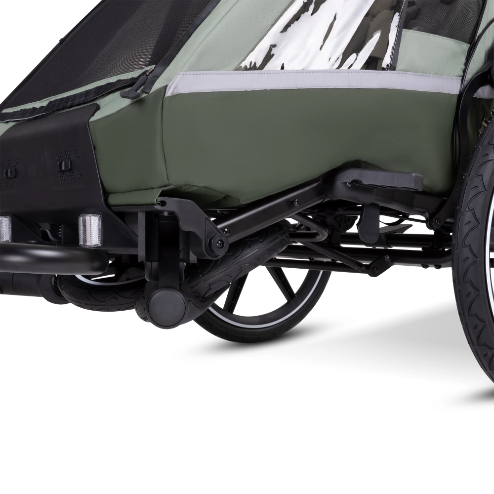 Remorque à Vélo ABC Design Tour - Olive