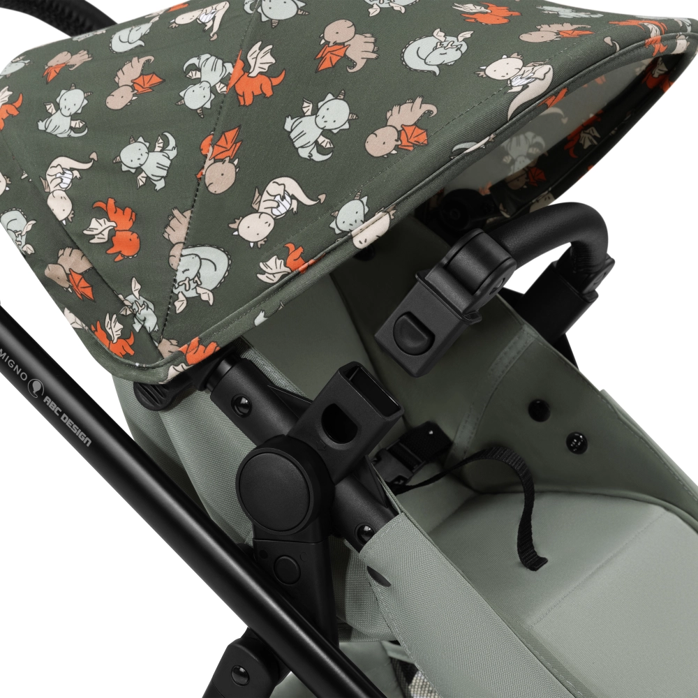 Poussette pour Poupée ABC Design Migno - Dragon